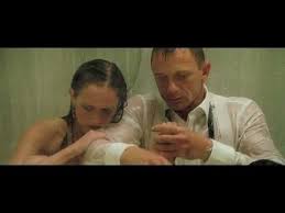 James Bond Shows His Softer Side Casino Royale Shower Scene Casino Royale Casino Royale Movie Bond Movies
