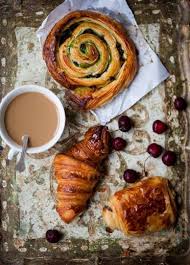 Brioches E Caffelatte Top Photo Alimentaire Alimentation Nourriture