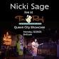 Nicki Sage live at Queen City Showcase event in Cincinnati, OH