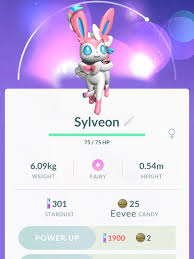 I've only been playing about a month. What Sylveon Would Look Like In Pokemon Go