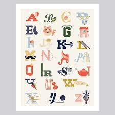 The giant bold letters are easy to see. Alphabet Poster Pdf Small Love Vs Design Alphabet Poster Alphabet Posters Printable Printable Posters Art