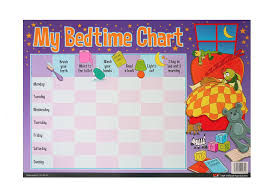 My Bedtime Chart Reward Wall Chart With Free Star Stickers