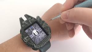 Apple watch faces — star wars new watch faces because of. Diy Painting Star Wars Apple Watch Cover Millennium Falcon Watch Me Paint Youtube
