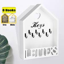 Ready to tackle your upcoming video chats in style? Buy Key Holder Wooden Storage Vintage Letter Rack Shabby Chic Wall Mounted 8 Hooks At Affordable Prices Free Shipping Real Reviews With Photos Joom