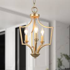 Shop Mid Century 3 Lights Island Pendant Gold Mini Chandelier Lighting W 11 X H 16 W 11 X H 16 Overstock 32091787