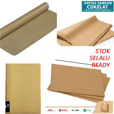 Harga di pasaran juga cenderung lebih murah. Jual Info Terbaru Kertas Samson Big Size 80g Coklat Isi 5pcs Bergaransi Ralali Com Harga Grosir 2021 Ralali Com