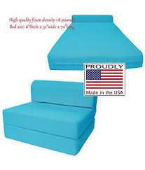 Giantex fold down sofa bed floor couch foam folding modern futon chaise lounge convertible upholstered memory foam padded cushion guest sleeper chair (brown). Turquoise Sleeper Chair Folding Foam Bed Sized 6 Thick X 32 Wide X 70 Long Studio Guest Foldable Chair Beds Foam Sofa Couch High Density Foam 1 8 Pounds Buy Turquoise Sleeper