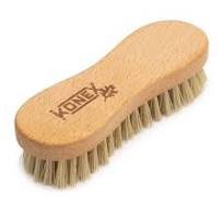KONEX Nylon Fiber Economy Utility Cleaning Hand Brush | Heavy Duty Hand-Held Scrub Brush Stiff Bristles | Wooden Body, Ideal Scrub Brushes for ...