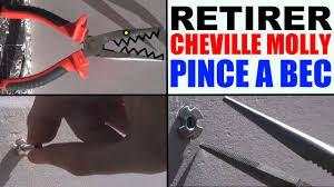 Retirer Une Cheville Molly Proprement Pince A Bec Long Youtube