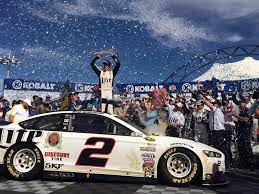 Nascar looks, feels and acts a lot differently this year. Brad K Is Back Winner In Las Vegas Junior Out Of Gas Half A Lap From Finish Line Nascar Racing Brad Keselowski Nascar