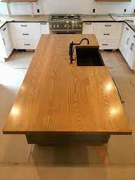 Red Oak Kitchen Island Oak Kitchen Red Oak Wood Countertops