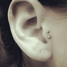 Pin By Leah Alderfer On Beauty Cute Piercings Piercing Double Tragus Piercing