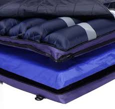 Alternating Pressure Mattress With Gentle Low Air Loss Rapid Air Blue Chip Medical