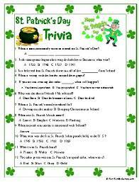 Sep 16, 2021 · as a substitute, listed here are fall trivia questions and answers for adults printable about this excellent season that may each inform and entertain you. St Patrick S Trivia For That Irish Within Us All Tip Another Ale