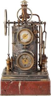 Time Clocks History Steampunk Clock Steampunk House Steampunk Design