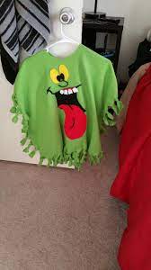 Slimer Poncho Costume For Kids Ghostbuster Halloween Costume Horror Halloween Costumes Ghost Busters Costume Kids