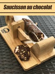 Saucisson Au Chocolat Recette Saucisson Au Chocolat Chocolat Saucisson