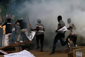 Football, politics, world, entertainment, technology, business. Nigerian Police Fire Teargas To Break Up Protests Over Rising Insecurity World News Us News