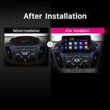 Android 10 0 9 Inch Hd Touchscreen Gps Navigation Radio For 2013 2016 Ford Escape With Bluetooth