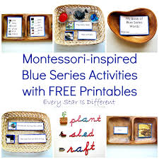 I hope you've enjoyed the free printables this summer. Montessori Inspired Blue Series Activities With Free Printables Every Star Is Different