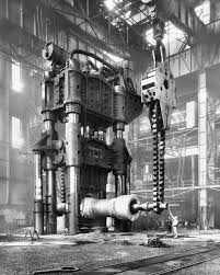 Historicaltimes Forging Press In The Krupp Factory Essen Germany 1928 Industrial Architecture Industrial Photography Industrial Machine