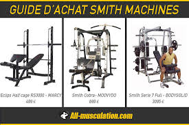 Meilleur Banc Guide Smith Machine De Musculation