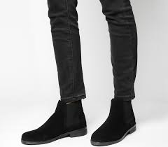 This isn't always possible, but matching the rock an all black outfit to really make your brown boots pop. Black Suede Chelsea Boots Outfit Shop Clothing Shoes Online