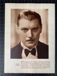 Vintage Circa 1930 Ralph Forbes Photoplay Portrait