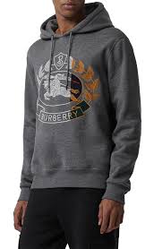 Burberry Rutford Embroidered Hoodie Nordstrom Embroidered Hoodie Sweatshirts Hooded Sweatshirts