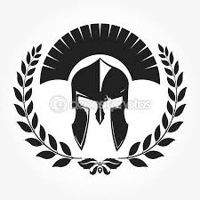 Gladiador Icone Do Cavaleiro Com A Coroa De Louros Grekiska Tatueringar Tatuering Logotyp