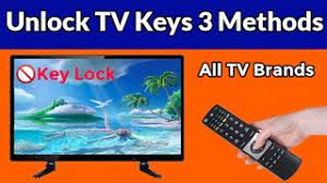 By setting a custom password and locking certain channels and programs, you can ensure that viewers trying to access restricted channels or programs can do so only if. 3 Ways Unlock Tv Keys Lock Lcd Led Tv Key Lock Problem Fixed Youtube