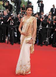 Bollywood Actress Deepika In Saree Saree Sari Indian Sari Navel Saree Designer Saree Bollywood Saree These sarees belong to the state from where the actresses hail.