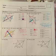 2016 unit 6 gina unit 7 right ; Unit 7 Polygons Quadrilaterals Homework 4 Rectangles Answers Unit 7 Polygons And Quadrilaterals Homework 4 Rhombi And Squares Page 1 Line 17qq Com Rectangle Template With Investigation Questions