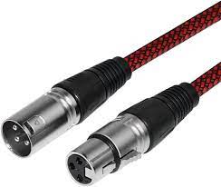 Amazon.com: FURUI XLR Cable 15ft 2Pack Male to Female, Microphone XLR Cable  3 Pin Nylon Braided Balanced XLR Cable Mic DMX Cable Patch Cords with  Oxygen-Free Copper Conductors : Musical Instruments