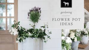 Simple Summer Flower Pot Ideas Youtube