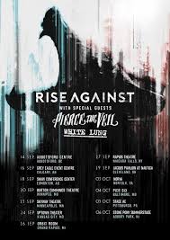 Make money when you sell · top brands · world's largest selection Pierce The Veil Announce Fall Tour Dates With Rise Against Rise Against Pierce The Veil Tour Posters