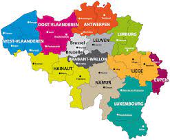 Conhecida como capital belga da moda e centro mundial do diamante, a antuérpia é local de compras e vida noturna. Belgica Mapa Mochileros Viajeros