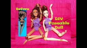 How To Make A Bendable Doll Diy Customize Doll Tutorial Diy Poseable In 2021 Doll Tutorial Diy Doll Customized Dolls