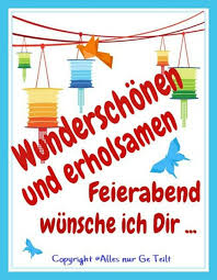 Feierabend Feierabend Abendgrusse Guten Abend Gute Nacht