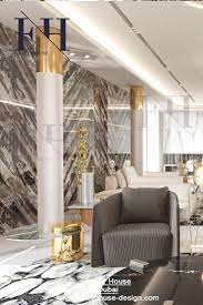 Bespoke Interiors For Villa In Gold Color Check Out Our Interior Design Prices Luxury House Interior Design Interior Design Dubai Contemporary Interior Design
