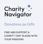 donation gift from www.charitynavigator.org