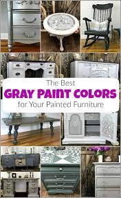 One of the most versatile neutral paint colors out there is mindful gray from sherwin williams. The Best Gray Paint Colors For Your Painted Furniture Gray Painted Furniture Best Gray Paint Color Grey Paint Colors