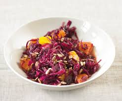 Rotkohl Orangen Salat Rezept Rotkohl Essen Und Trinken Rotkrautsalat Rezept