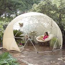 Garten Iglu Pavillon Gewaechshaus Garden Igloo Four Seasons Und Passender Son Garten Iglu Hintergarten Wintergarten