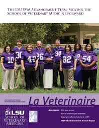 The Lsu Svm Advancement Team School Of Veterinary Medicine