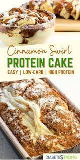 Cinnamon Swirl Protein Cake Recipe Healthy Cake Recipes Protein Cake Protein Desserts