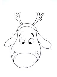 Download this adorable dog printable to delight your child. Santa Claus Reindeer Christmas Coloring Pages For Kids To Print Color