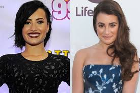 Lea michele reveals her new haircut. Demi Lovato Vs Lea Michele Whose Let It Go Cover Do You Like Better