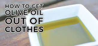 How To Get Olive Oil Out Of Clothes Cleaning Clothes Oil Stains Olive Oil