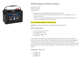 Rv Deep Cycle Battery Size Chart